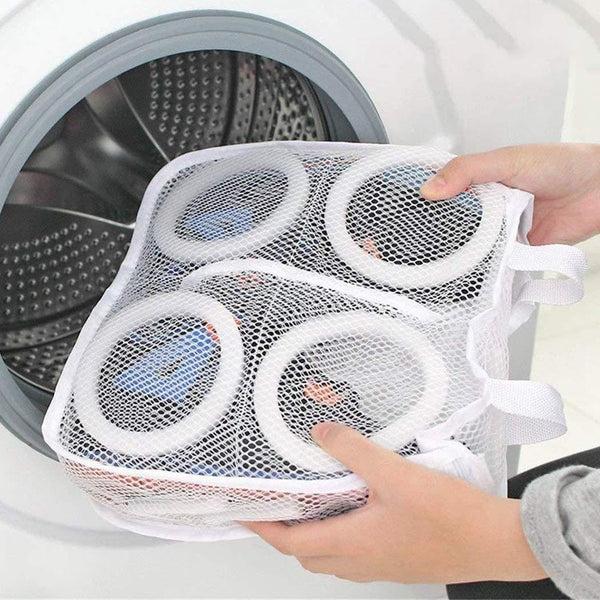 shoe washing bag